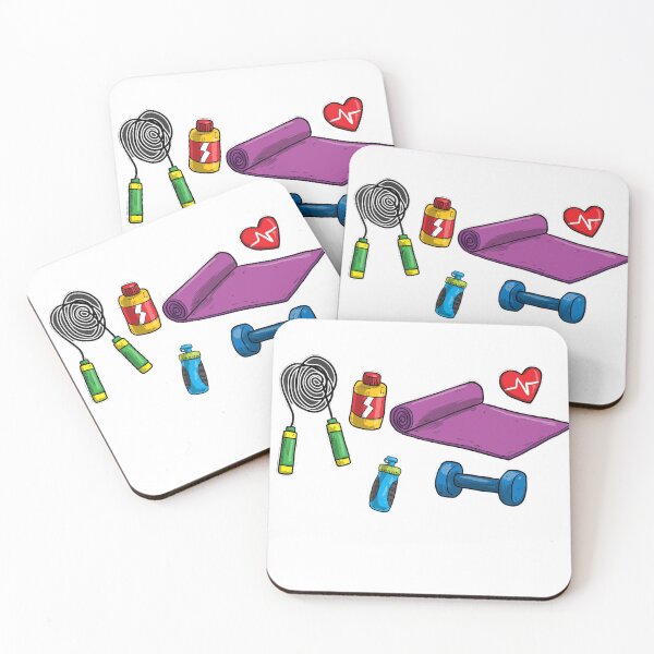 Item preview, Gym Fitness Essentials. designed and sold by Shiningsticker8.
