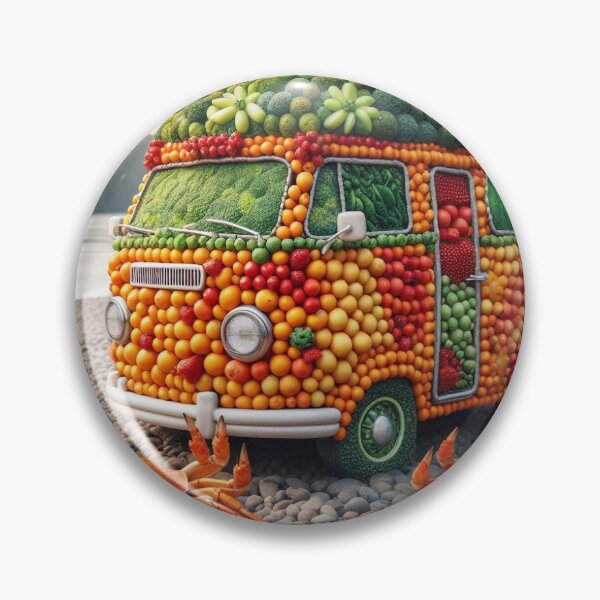 Item preview, Fruity Campervan designed and sold by BreezyCove.