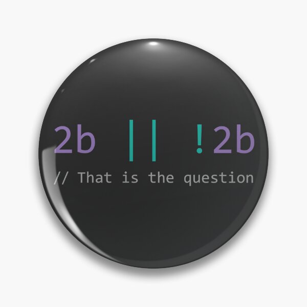 Item preview, 2b || !2b - That is the question designed and sold by unrealindeed.