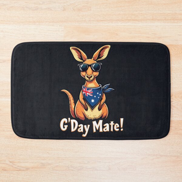 Item preview, Kangaroo Bandana Australian Flag – Celebrate Aussie Pride designed and sold by Blok45.
