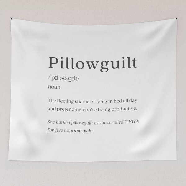 Artikelvorschau, Wörterbuch: Pillowguilt entworfen und verkauft von nature. electrified..