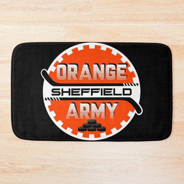 Item preview, Sheffield Steelers Ice Hockey Cog - Orange Army designed and sold by Tarantula Design Co. .