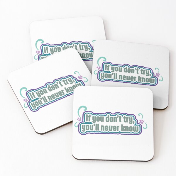 Item preview, If you don't try, you'll never know_2 designed and sold by ClareSJohn.