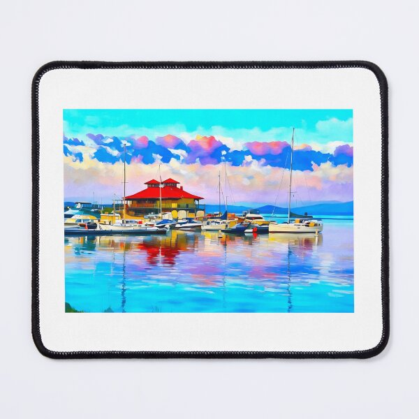 Item preview, Vermont Lake Champlain Boat House designed and sold by Vermont Gifts and Art.