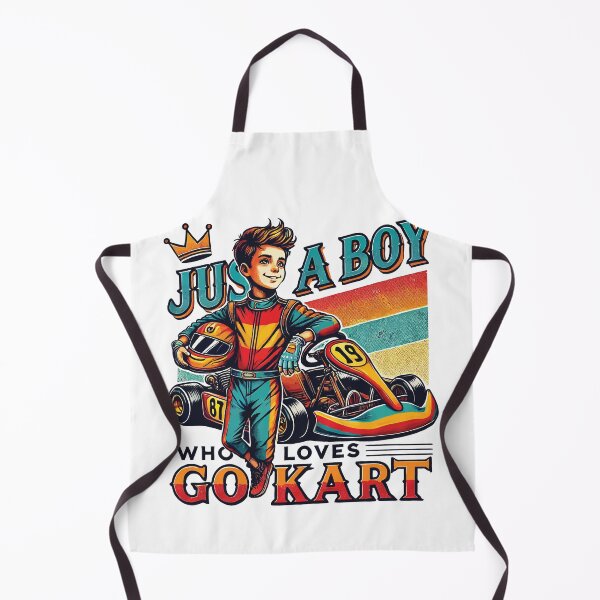 Item preview, Just A Boy Who Loves Go-karting designed and sold by LuminOrb.