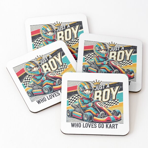 Item preview, Boy Who Loves Go-kart Racing designed and sold by LuminOrb.