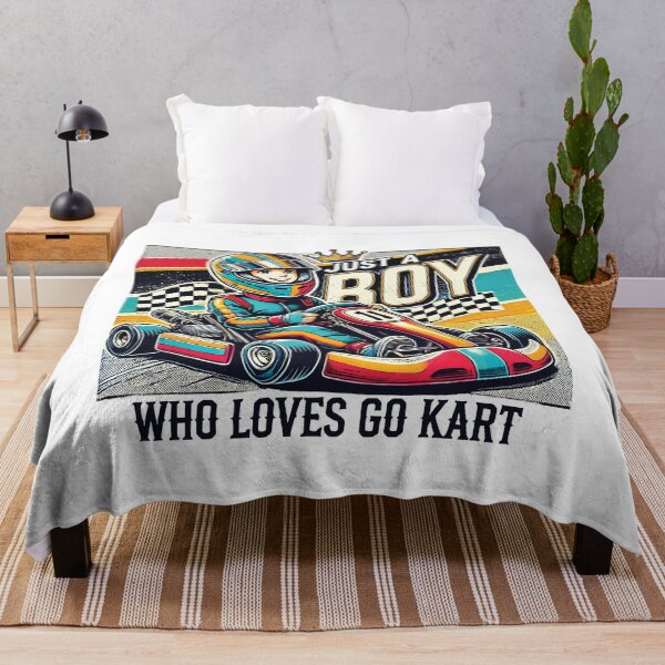 Item preview, Boy Who Loves Go-kart Racing designed and sold by LuminOrb.