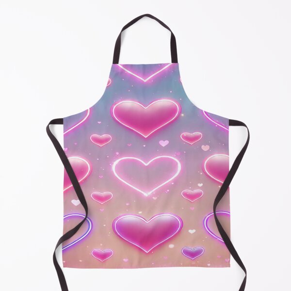 Item preview, Glowing Pink Hearts on Gradient Background designed and sold by 0Mystica0.