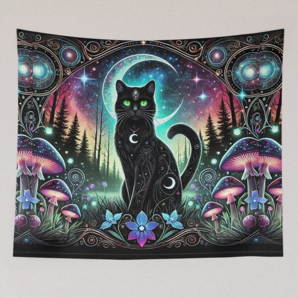Item preview, Mystical Nyx in the Enchanted Forest designed and sold by Meta2Physical.