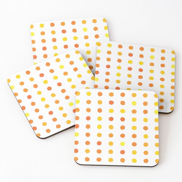 Item preview, Circular Dalmatian Spots - Sunshine #906 designed and sold by Natural Collective.