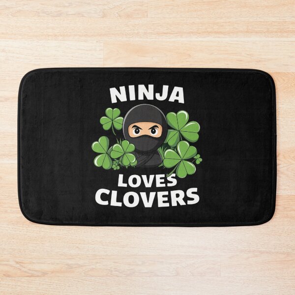 Item preview, Ninja Loves Clovers designed and sold by MagicWander.