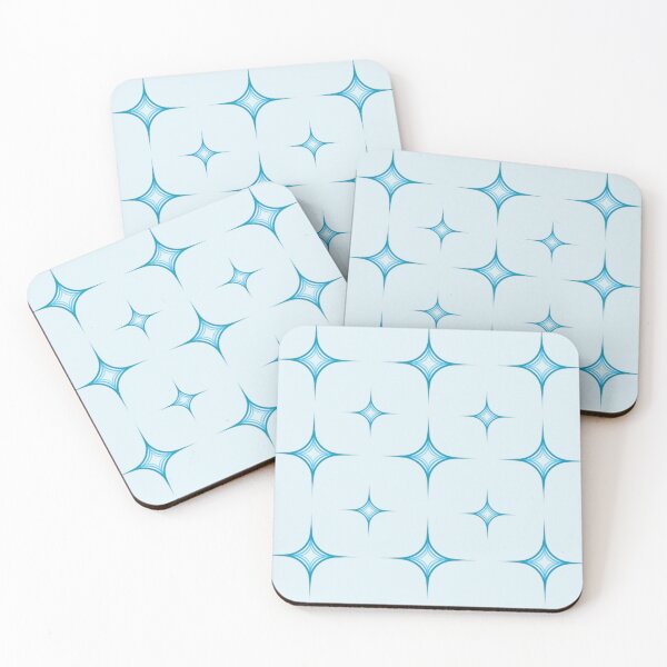 Item preview,  Sky Blue Star Set, Cyrstal Blue Star Flower Pattern, Radiant Blue Star Galaxy,  Blue Speckles, Glitter Blue Sky 2025 Design  designed and sold by Art Shimmers.