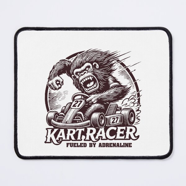 Item preview, Kart Racer Driven By Adrenaline designed and sold by LuminOrb.