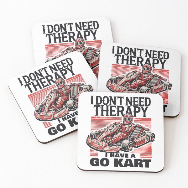 Item preview, I Don't Need Therapy I Have A Go-kart designed and sold by LuminOrb.