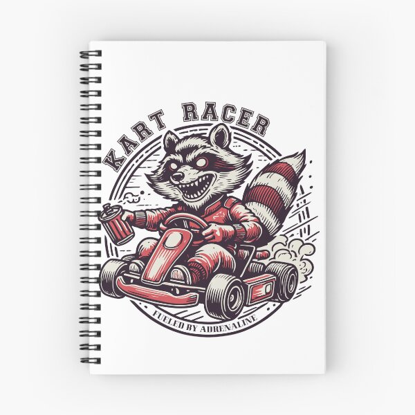 Item preview, Kart Racer Raccoon Go-kart Adventure designed and sold by LuminOrb.