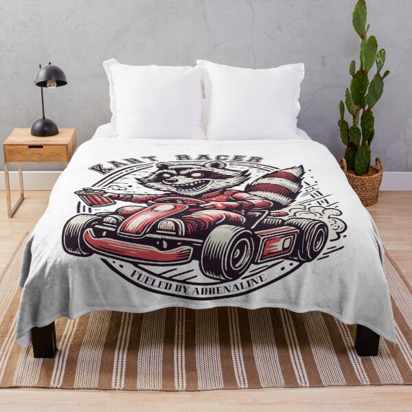 Item preview, Kart Racer Raccoon Go-kart Adventure designed and sold by LuminOrb.