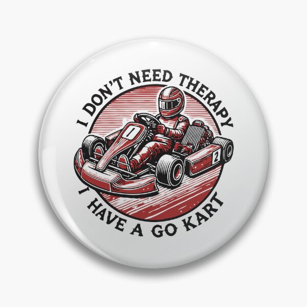 Item preview, I Don't Need Therapy Go-Kart Vintage Style designed and sold by LuminOrb.