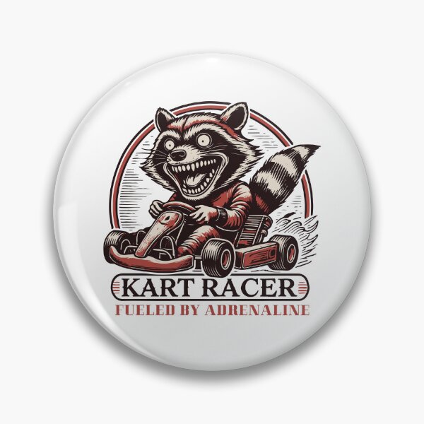 Item preview, Go-Kart Racer Fueled by Adrenaline Thrill designed and sold by LuminOrb.