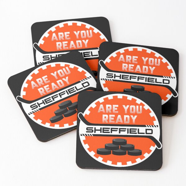 Item preview, Sheffield Steelers Ice Hockey Cog - Are you ready Sheffield! designed and sold by Tarantula Design Co. .