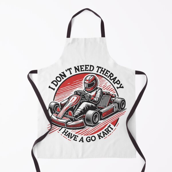 Item preview, I Don't Need Therapy Have A Go-Kart Retro Style designed and sold by LuminOrb.