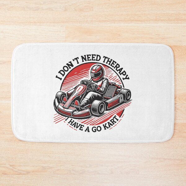 Item preview, I Don't Need Therapy Have A Go-Kart Retro Style designed and sold by LuminOrb.