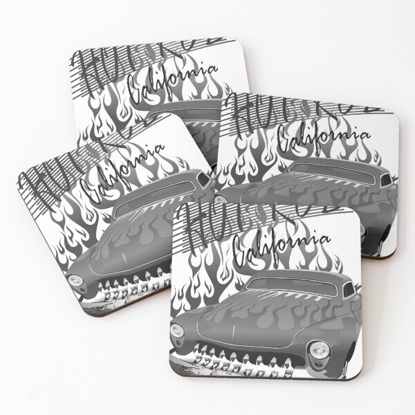 Item preview, hot rod california car tuning flame fire designed and sold by Achille3777.