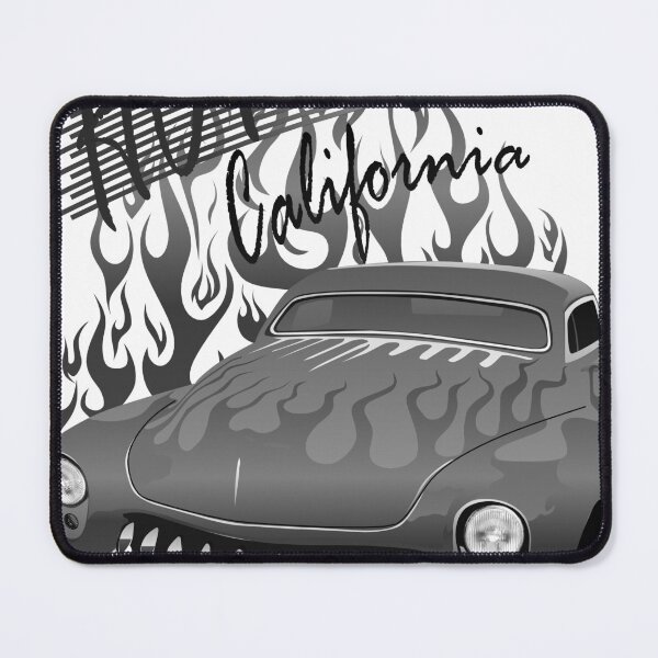 Item preview, hot rod california car tuning flame fire designed and sold by Achille3777.