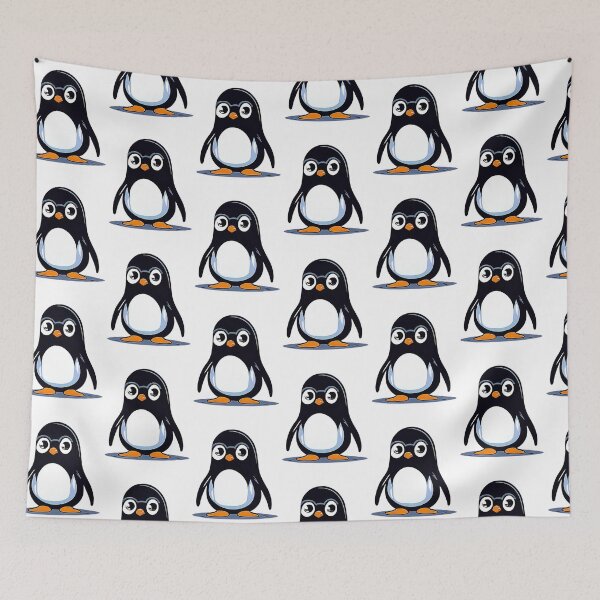 Item preview, Depressed Penguin Portrait designed and sold by ELzor Arts.