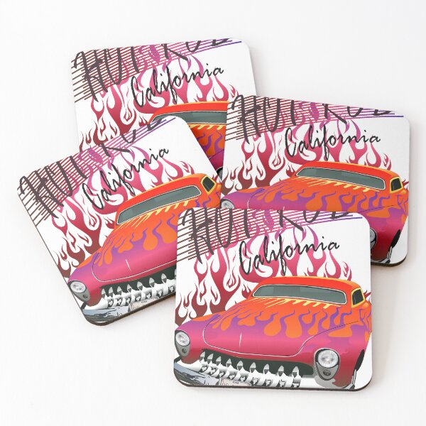 Item preview, hot rod california american car flame fire logo designed and sold by Achille3777.
