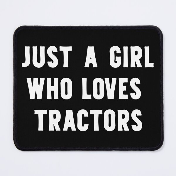 Item preview, Just A Girl Who Loves Tractor Funny Tractor Lover designed and sold by RareBunny.
