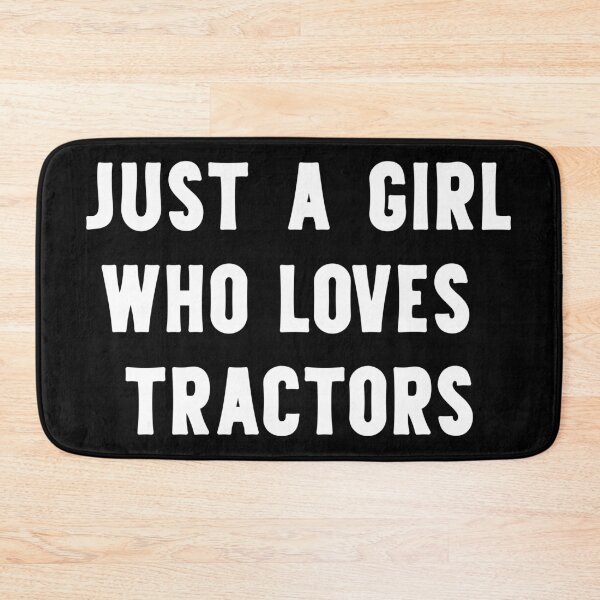 Item preview, Just A Girl Who Loves Tractor Funny Tractor Lover designed and sold by RareBunny.