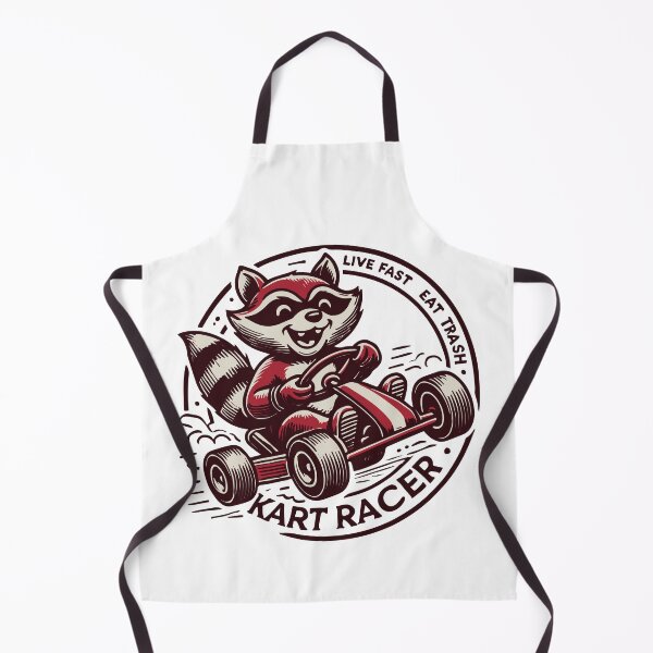Item preview, Kart Racer Raccoon: Live Fast & Eat Garbage designed and sold by LuminOrb.