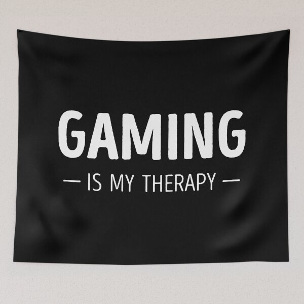 Item preview, Gaming Is My Therapy Funny Gaming Lover designed and sold by RareBunny.