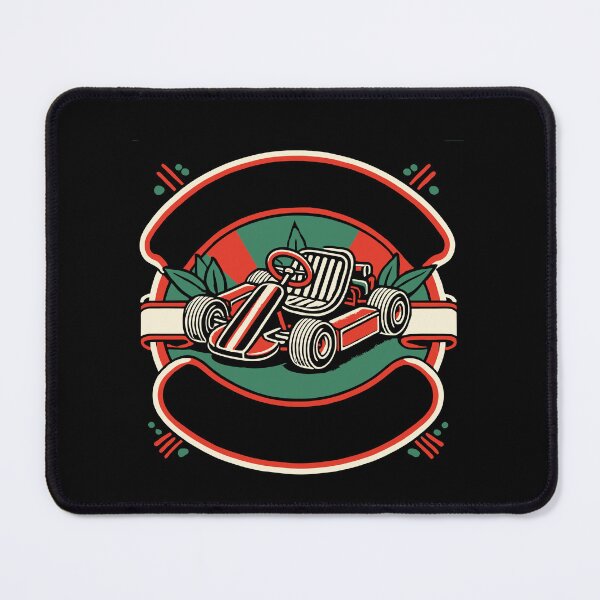 Item preview, Vintage Go-kart Racing Retro Style designed and sold by LuminOrb.