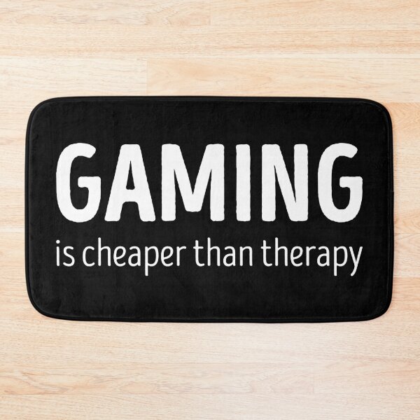 Item preview, Gaming Is Cheaper Than Therapy Funny Gaming Lover designed and sold by RareBunny.
