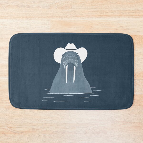 Item preview, Eustace The Cowboy Walrus designed and sold by AnyoneCanYeehaw.