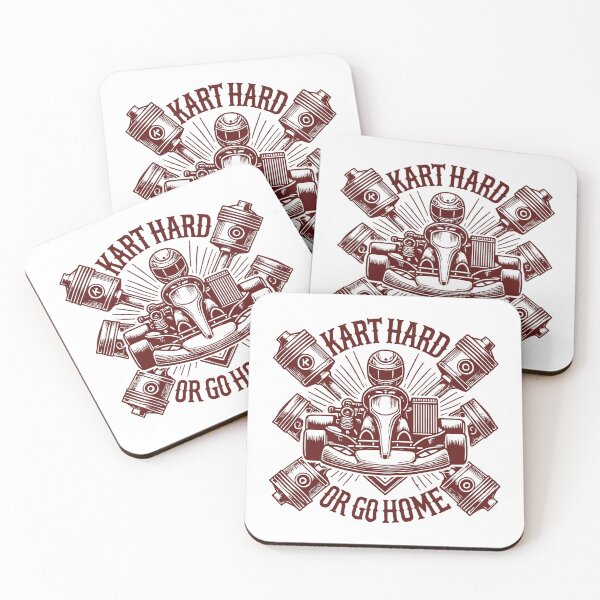 Item preview, Kart Hard Or Go Home Go-Kart Racing Spirit designed and sold by LuminOrb.