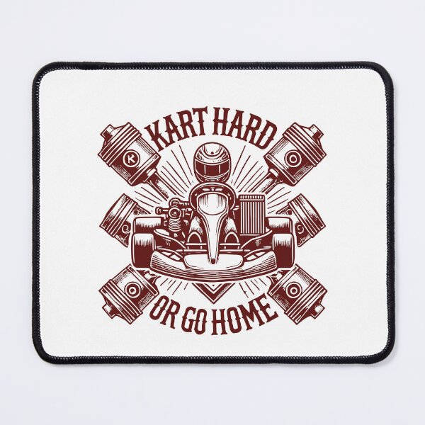 Item preview, Kart Hard Or Go Home Go-Kart Racing Spirit designed and sold by LuminOrb.