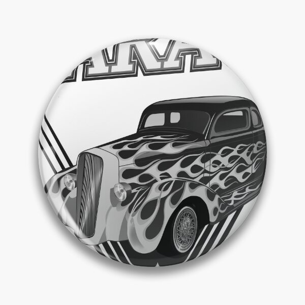 Item preview, hot rod custom garage car flame designed and sold by Achille3777.