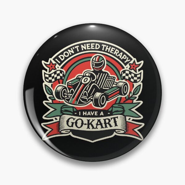 Item preview, Go-kart Driver Retro Saying Design designed and sold by LuminOrb.