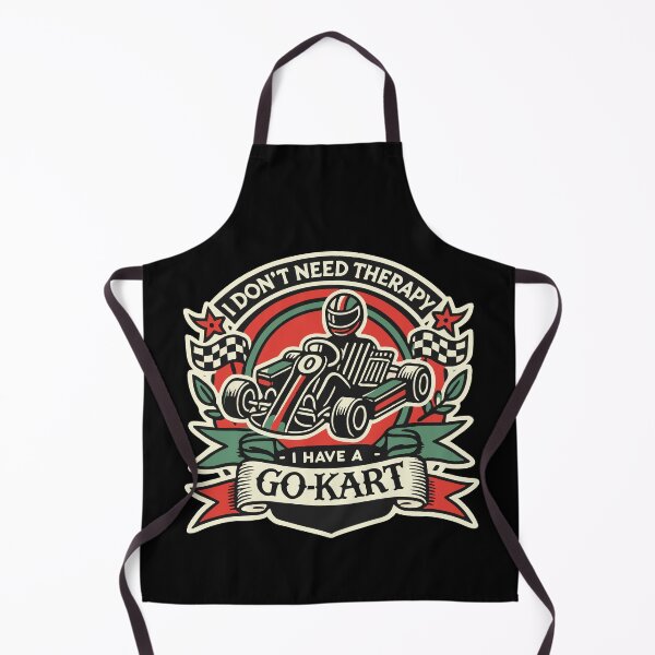 Item preview, Go-kart Driver Retro Saying Design designed and sold by LuminOrb.