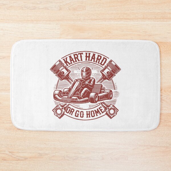 Item preview, Kart Hard Or Go Home Go-kart Design designed and sold by LuminOrb.