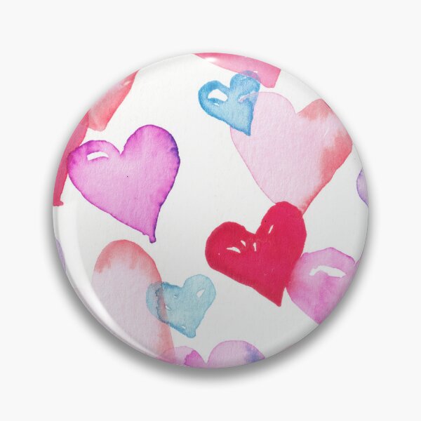 Item preview, Corazones de acuarela designed and sold by BundleofFoy.