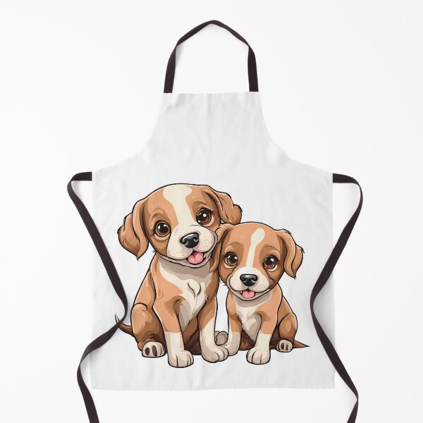 Item preview, TWO PUPPIES IN LOVE designed and sold by infinitearte.