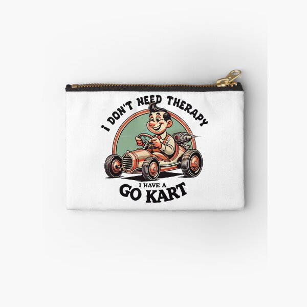 Item preview, No Therapy I Have A Go-kart Cartoon designed and sold by LuminOrb.