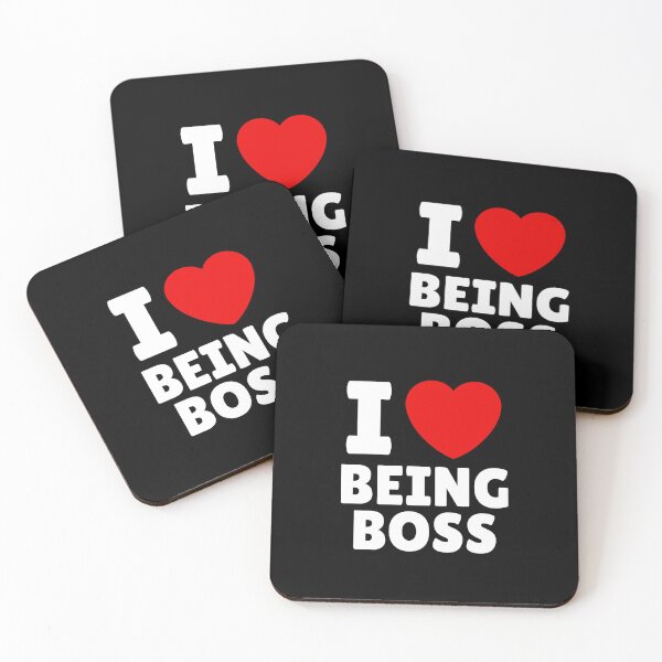 Item preview, I Love Being Boss designed and sold by Itsheartshop.