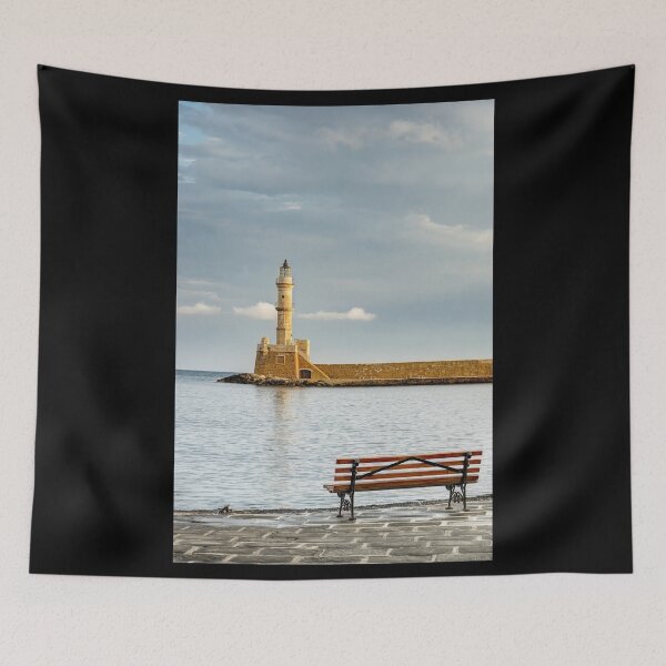 Item preview, Chania port Lighthouse Crete 06 designed and sold by Weston  Westmoreland.