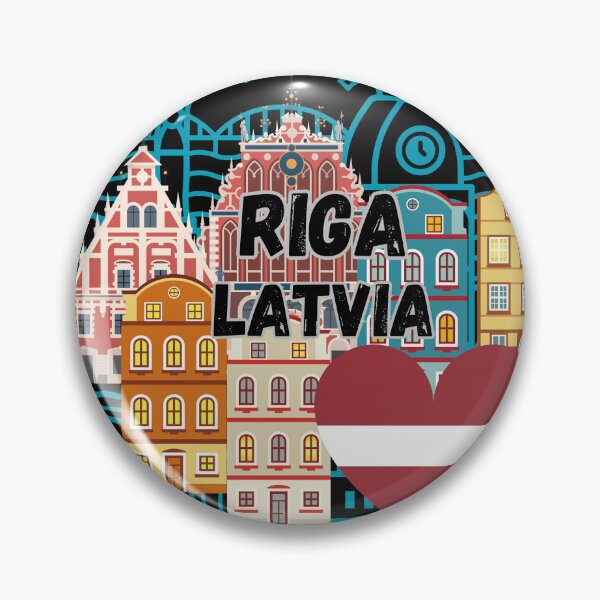 Item preview, Riga Latvia designed and sold by AnulaArt.