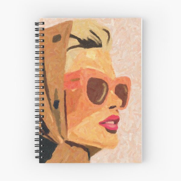 Item preview, Vintage Woman's portrait in impressionist style designed and sold by Drawings Project.