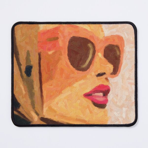 Item preview, Vintage Woman's portrait in impressionist style designed and sold by Drawings Project.